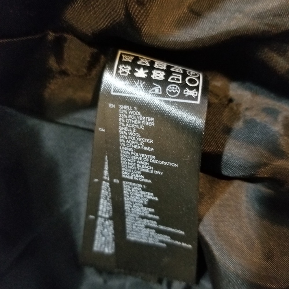 Wool Raglan Sleeve Jacket - Picture 4 of 4